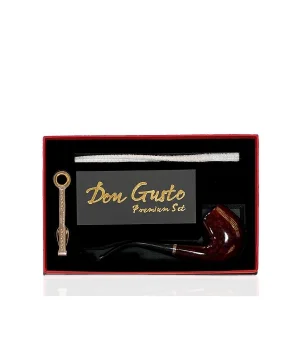 Don Gusto 9mm Başkangıç Pipo Seti Kahve