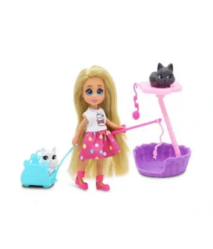 Dreameez Mini Bebek ve Kedi Seti