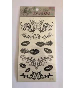 Dudaklar Yapıştırma Sticker Dövme Geçici Dövme Temporary Tattoos