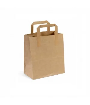 Kraft Çanta 19 * 24 * 10 cm 200 Adet