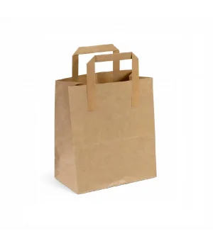 Kraft Çanta 22 * 28 * 12 cm 200 Adet