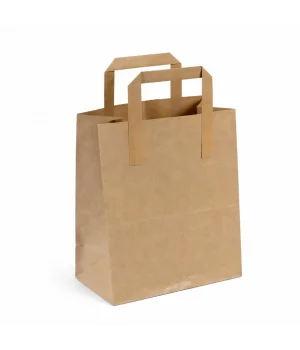 Kraft Çanta 26 * 29 * 16 cm 200 Adet