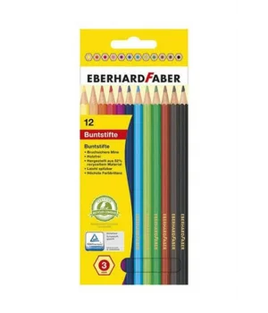 Eberhard Faber Buntstifte Kuru Boya 12 Renk Karton Kutu (514812)