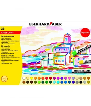 Eberhard Faber Yağlı Pastel Boya Seti 36 Renk