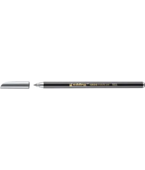 Edding 1200 Grafik Kalemi METALİK GÜMÜŞ