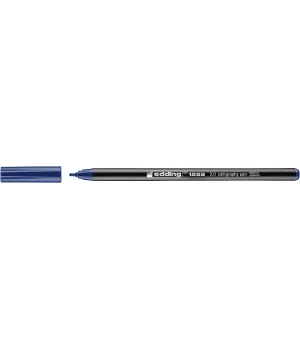 Edding 1255 Kaligrafi Kalemi 2.0 mm. Çelik Mavi