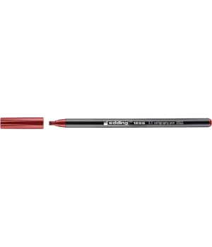 Edding 1255 Kaligrafi Kalemi 3.5 mm. Crimson Kırmızı