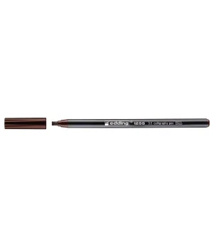 Edding 1255 Kaligrafi Kalemi 3.5 mm. Kahverengi