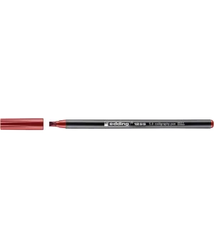 Edding 1255 Kaligrafi Kalemi 5.0 mm. Crimson Kırmızı