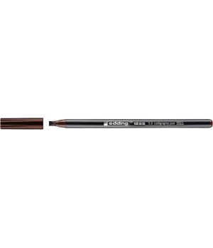 Edding 1255 Kaligrafi Kalemi 5.0 mm. Kahverengi