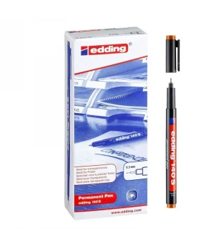 Edding 140 S Çok Amaçlı Permanent Kalem (Asetat Kalemi) TURUNCU 10lu Kutu