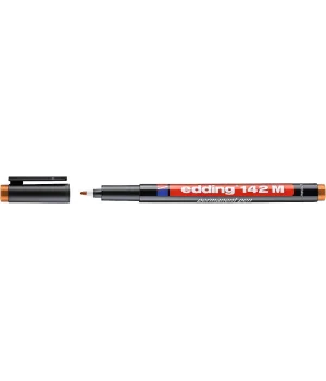 Edding 142 M Çok Amaçlı Permanent Kalem (Asetat Kalemi) TURUNCU
