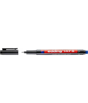 Edding 147 S Çok Amaçlı Permanent Kalem (Silgili Asetat Kalemi) SİYAH