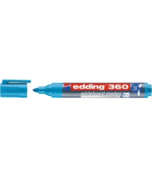 Edding 360 Whiteboard Marker Yazı Tahtası Kalemi AÇIK MAVİ
