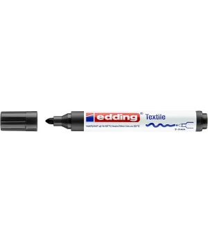 Edding 4500 Kumaş Tekstil Boyama Kalemi BLACK