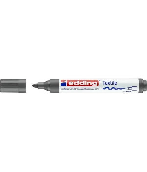 Edding 4500 Kumaş Tekstil Boyama Kalemi GREY