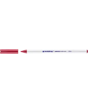 Edding 4600 Kumaş Tekstil Boyama Kalemi CARMINE RED