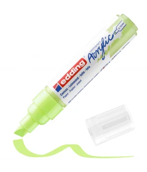 Edding 5000 Akrilik Boyama Markörü 5-10 mm Kesik Uç PASTEL YEŞİL
