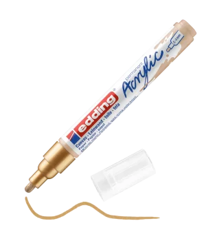 Edding 5100 Akrilik Boyama Markörü 2-3 mm ALTIN