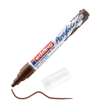 Edding 5100 Akrilik Boyama Markörü 2-3 mm ÇİKOLATA KAHVESİ