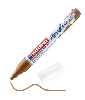 Edding 5100 Akrilik Boyama Markörü 2-3 mm FINDIK KAHVESİ