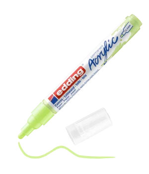 Edding 5100 Akrilik Boyama Markörü 2-3 mm PASTEL YEŞİL