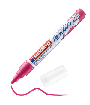 Edding 5100 Akrilik Boyama Markörü 2-3 mm TELEMAGENTA