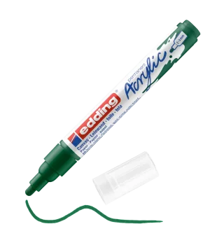 Edding 5100 Akrilik Boyama Markörü 2-3 mm YOSUN YEŞİLİ