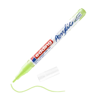 Edding 5300 Akrilik Boyama Markörü 1-2 mm PASTEL YEŞİL