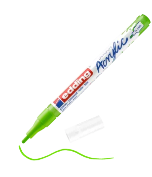Edding 5300 Akrilik Boyama Markörü 1-2 mm SARI-YEŞİL