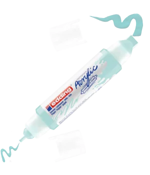 Edding 5400 Akrilik Boyama Markörü 3D Double Liner PASTEL MAVİ