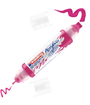 Edding 5400 Akrilik Boyama Markörü 3D Double Liner TELEMAGENTA