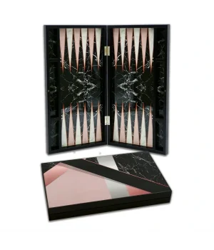 Elegance Glossy Noir Marble Tavla