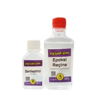 Epakem Crystal Resin Epoksi Kristal Reçine 300 cc.