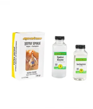 Epakem Crystal Resin Epoksi Kristal Reçine 750 cc.