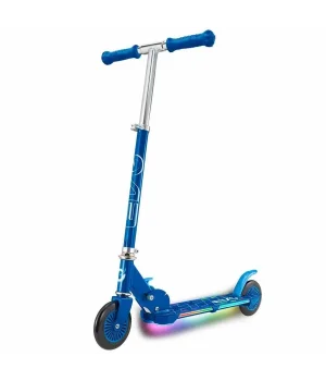 Evo 2 Tekerlekli Flash Işıklı Mavi Scooter