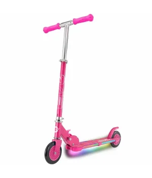 Evo 2 Tekerlekli Flash Işıklı Pembe Scooter