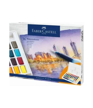 Faber Castell Creative Studio Tablet Sulu Boya Seti 36 Renk