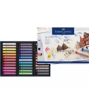 Faber Castell Creative Studio Toz (Soft) Pastel Boya Seti 36 Renk