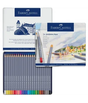 Faber Castell Goldfaber Aquarell Boya Kalemi Seti 24 Renk