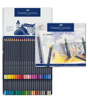 Faber Castell Goldfaber Kuru Boya Kalemi Seti 48 Renk