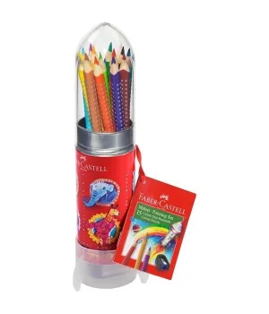 Faber Castell Grip Kuru Boya Kalemi Seti Roket 15 Renk