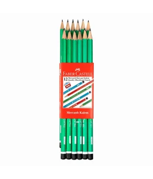 Faber Castell Mercanlı Kurşun Kalem 12 Adet