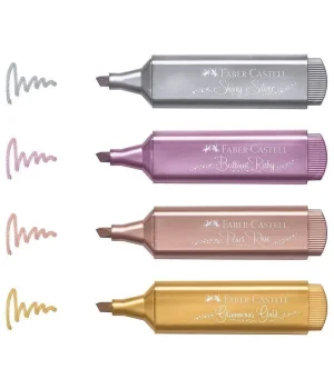 Faber Castell Metalik İşaretleme Kalemi Seti 4 Renk Set-1