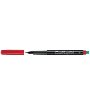 Faber Castell Multimark 1523 Permanent Asetat Kalemi 0.4 mm (S) KIRMIZI