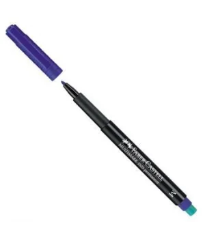 Faber Castell Multimark 1525 Permanent Asetat Kalemi 1.0 mm (M) MAVİ