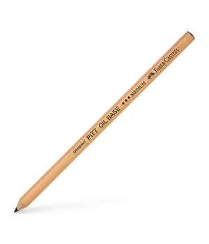 Faber Castell Pitt Monochrome Çizim Kalemi OIL BASE SİYAH MEDIUM
