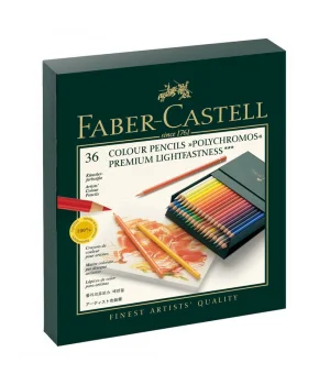Faber Castell Polychromos Kuru Boya Kalemi Seti 36 Renk Studio Box