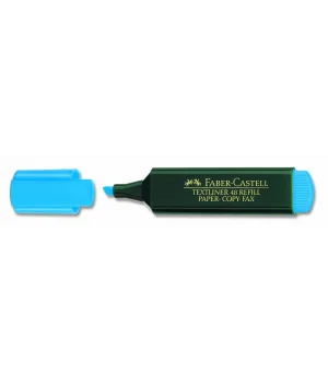 Faber Castell Textliner 48 Fosforlu İşaretleme Kalemi MAVİ