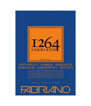 Fabriano 1264 Marker Paper Marker Çizim Defteri Blok 70 gr. A3 100 yaprak